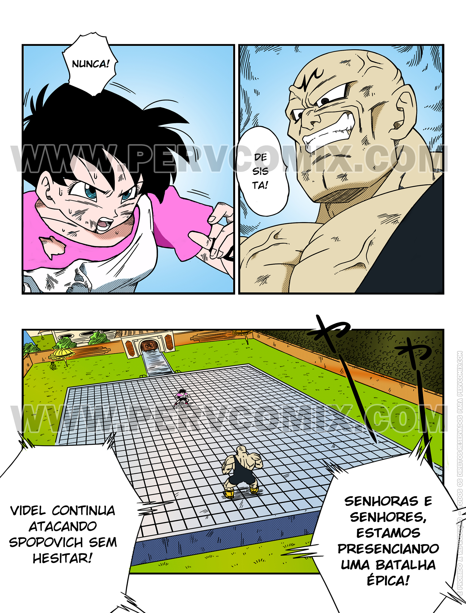 Videl Vs Spopovich - A Grande Batalha do Prazer