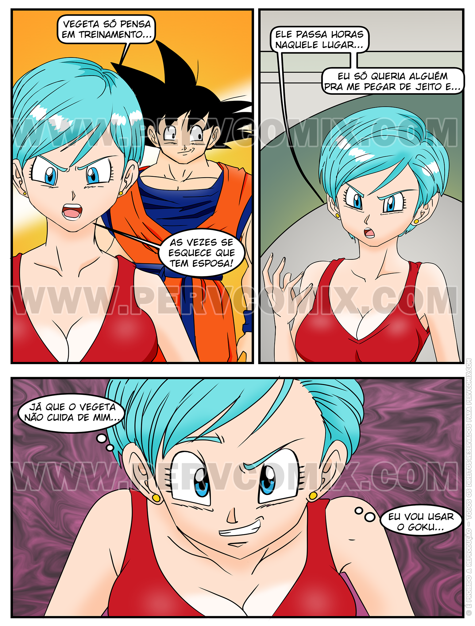 O Treinamento Especial de Bulma